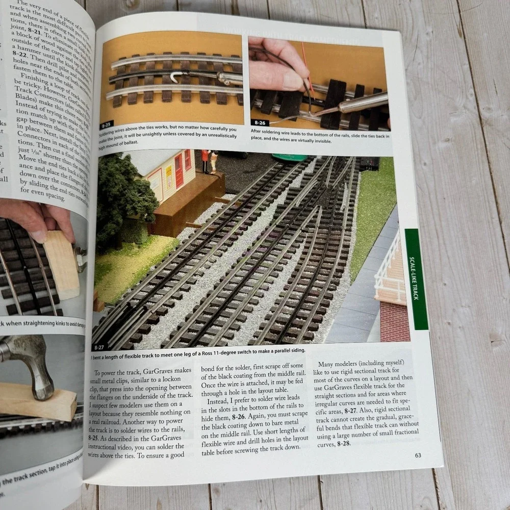 Trackwork for Toy Trains Peter H. Riddle 2007 O Gauge Kalmbach Model Railroad